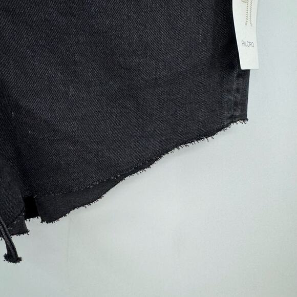 Anthropologie Black Jean Shorts - Picture 5 of 11